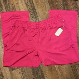 Target / A New Day Pink Satin Wide Leg Pants
